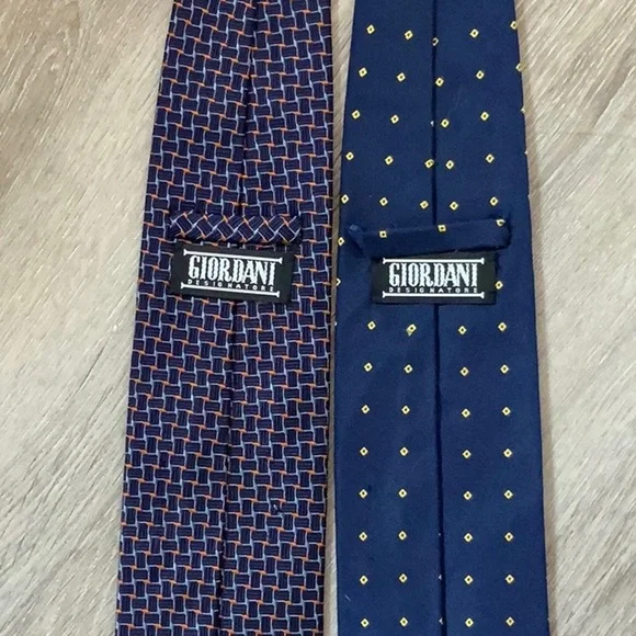 Marco GIORDANI 100% Silk Italian Ties - Spotless - Picture 3 of 3